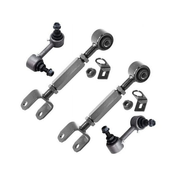 Rear Control Arm and Sway Bar End Link Kit - Compatible with 2007 - 2016 Honda CR-V 2008 2009 2010 2011 2012 2013 2014 2015