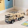 thumbnail image 3 of syligr Alloy Off-Road RV Toy, Die-Cast Camper Vehicle with Detachable Motorcycle, Adventure Vehicle Model for Pretend Play, Truck Toys for Boys Car Lovers, Christmas Birthday Gift for Kids Age 3-8, 3 of 6