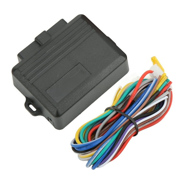 Module de Fermeture de Vitre de Voiture, Module Roll Up de Vitre de Voiture Noir Résistant à l'Usure 12V ABS Universel pour Voitures 4 Portes