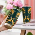 thumbnail image 1 of Vaso Oasisdream de acero inoxidable de 600 ml con estampado de ciervos, 1 of 6