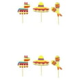 thumbnail image 1 of Bewildely Banner Decoraciones de Fiesta Mexicana Diseño Hueco Guirnalda Regalos de Fiesta de Plástico Celebración Sala de Juegos Carnaval Type2 NO2, 1 of 6