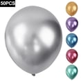 thumbnail image 1 of MesaSe 50Pcs 10inch Latex Inflatable Air Helium Balloons Birthday Wedding Party Decor Blue One Size, 1 of 13