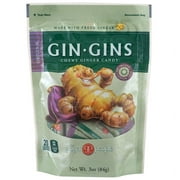 Ginger People Gin Gins Chewy Ginger Candy Original 3 oz