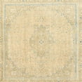 thumbnail image 1 of Ahgly Company Indoor Square Abstract Brown Gold Abstract Area Rugs, 4' Square, 1 of 6