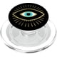 thumbnail image 1 of PopSockets PopGrip para MagSafe Evil Eye, amarillo y negro, 1 of 5