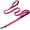 Fuchsia Pink, variant on JoyPetto Heavy Duty Dog Leash with Double Handle for Large & Medium Dogs: 6 FT Reflective Nylon, Traffic Control Padded, Black