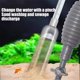 thumbnail image 4 of Limpiador de grava para cambiador de agua de acuario – tubo semiautomático de bomba de sifón, plástico multicolor 170 cm, tubo de succión de agua para lavador de arena para mantenimiento de acuarios, 4 of 6