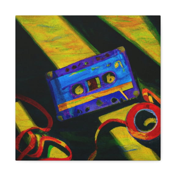 Tape in Technicolor. - Canvas