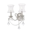thumbnail image 2 of Livex Lighting Newcastle Wall Sconce in Brushed Nickel, 2 of 10