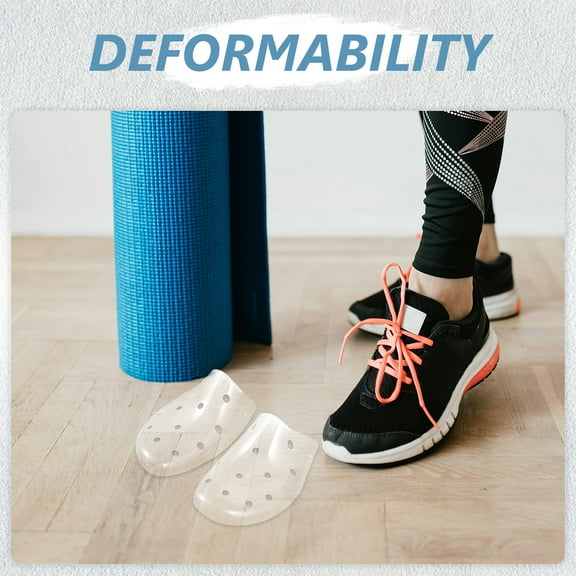 LEXSOMEO 2 pair Transparent Plastic Shoe Shaper For Men And Women Plastic Shoe Trees To Prevent Creasing And Maintain Shape Adjustable Shoe Stretcher For Sneakers And Boots