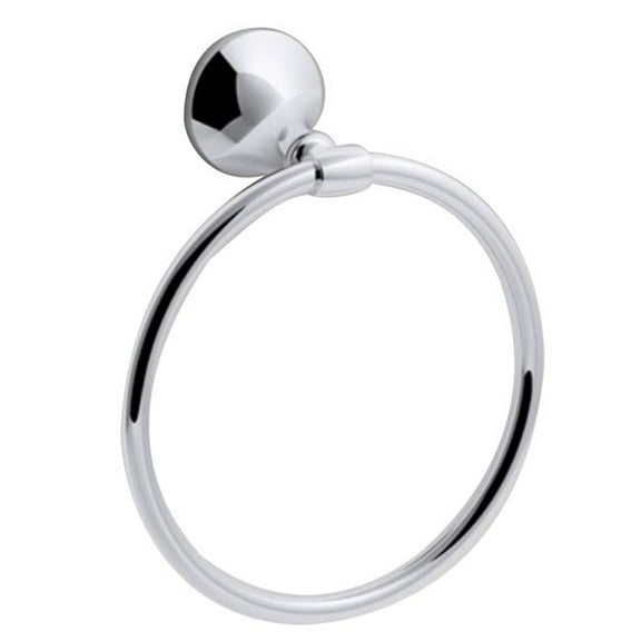 Ellison Towel Ring, Polished Chrome