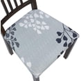 thumbnail image 4 of Seat Covers for Dining Room Chairs Stretch Printed Chair Seat Covers Set of 6, Removable Washable Upholstered Chair Seat Protector Cushion Slipcovers for Kitchen, Office(Leaves Pattern), 4 of 6