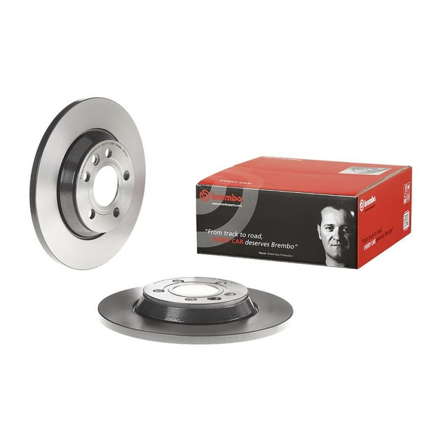 Fits 2000-2003 Volkswagen EuroVan Brembo Brake Rotor 08917611C02 Solid; One Piece Design; Wheel Bolt Pattern 5 x 112 Millimeter; 145.5 Millimeter Hat Inside Diameter; 68.2 Millimeter Hub Diameter