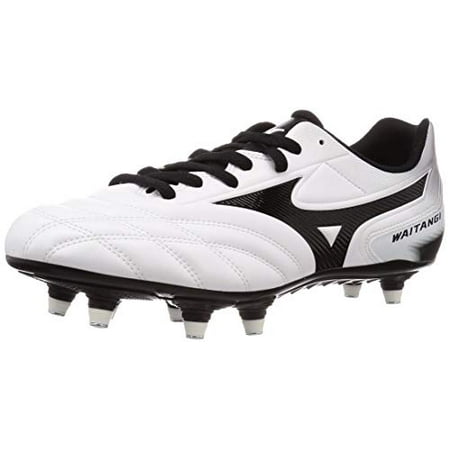 

Mizuno Rugby Shoes Waitangi II CL White x Black 25.0 cm 4E (Super Wide) for FW (Forward)