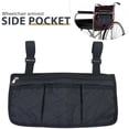 thumbnail image 2 of Wheelchair Side Bag Hanging Storage Bag Armrest Side Organizer Accessories, 2 of 6