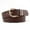 Coffee, variant on Stylish Women's Belt with Gold Buckle for Jeans and Dresses Elegant Ladies Fashion Accessory
