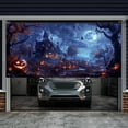 Garage Door Banner Large Hanging Door Cover Garage Wall Decorations For