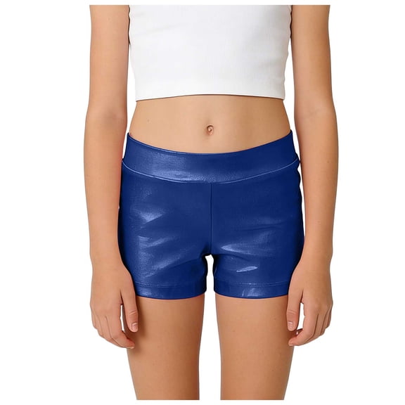 Ymyiu Baby Girl Shorts Newborn Girls Boys One Pack Running Athletic Cotton Shorts, Kids Baby Workout and Fashion Summer Beach Sports 5T 6T (Blue,5-6 Years)