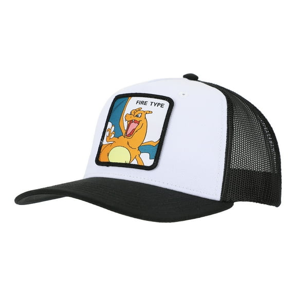 Pokemon Charizard White Trucker Hat