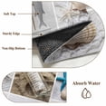 thumbnail image 6 of 3'x5' Area Rugs, Coastal Starfish Indoor Outdoor Area Rug for Living Room Bedroom, Beach Lighthouse Conch Shell Ocean Pearl Washable Bathroom Rugs Kitchen Floor Carpet Mats Home Decor Aesthetic, 6 of 8