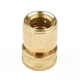thumbnail image 3 of Brass 3/4" Hose Pipe Connector Adapter Quick Connect for Tap Car Washing Tool, 3 of 11