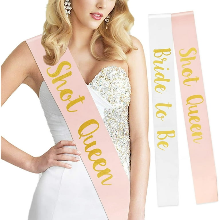 bridesmaid sashes walmart