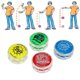 thumbnail image 1 of 1 pieza Magic Yoyo Ball juguetes para ni?os plástico colorido fácil de llevar yo-yo Toy Party Boy Classic Funny Y ShuxiuWang  8390612415869, 1 of 1
