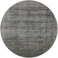 thumbnail image 1 of Ahgly Company Machine Washable Indoor Round Industrial Modern Gray Area Rugs, 7' Round, 1 of 7