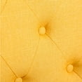 thumbnail image 5 of Roundhill Furniture Amonia 7 Piece Comtemporary Wood Dining Table with Chair Yellow, 5 of 11