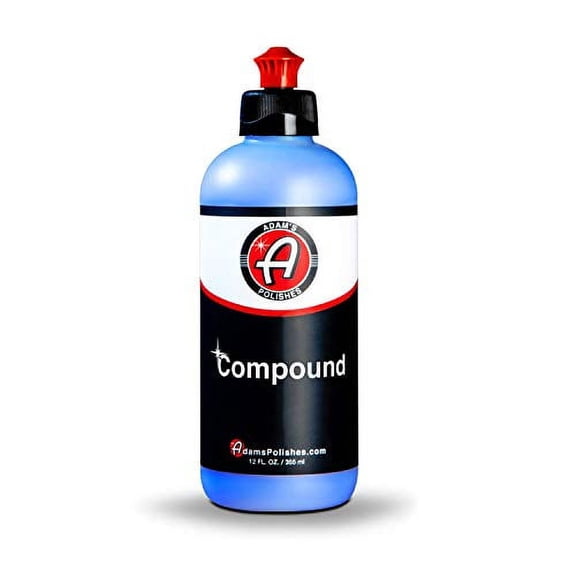 Adam's Paint Correcting Compound (12oz) - Silicone-Free, Low-Dust Formula