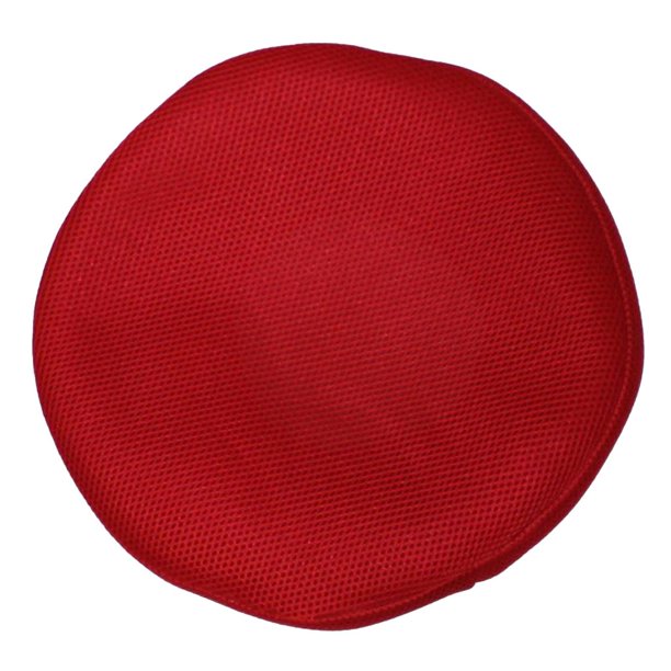Cubierta Del Taburete Redonda Sil Cojín Asiento Funda Sil De Oficina En Casa Cojín Protector Cubre Antideslizante 35x10cm rojo Baoblaze Cubierta de taburete de bar