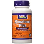 NOW Foods Vegetarian Slimaluma Plus Appetite Control, 60 Ct