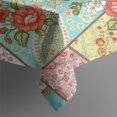 thumbnail image 4 of Pioneer Flower Floral Print Pattern Rectangle Tablecloth 60"x120", Waterproof Polyester Table Cloth, Wipeable Spillproof for Dining Camping Indoor Outdoor, 4 of 6
