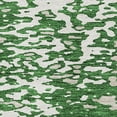 thumbnail image 3 of HomeRoots 675440 5 x 8 ft. Emerald & Ivory Abstract Transitional Washable Machine Made Rectangle Area Rug with UV Protection, 3 of 9