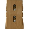 thumbnail image 4 of Ekena Millwork 4 1/2"W x 3 3/4"D x 7"H Extra Large Acanthus Leaf Block Corbel, Cherry, 4 of 4