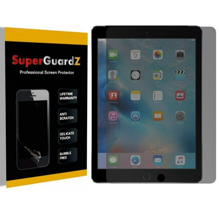 For iPad 4 / iPad 3 / iPad 2  - SuperGuardZ Privacy Anti-Spy Screen Protector [Anti-Scratch, Anti-Bubble] + LED Stylus