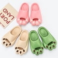 thumbnail image 2 of Cat's paw claw slippers Cloud women slippers funny Home cartoon Cute Kawaii Summer beach Soft Non Slip Flip Flops Men Ladies new, 2 of 6
