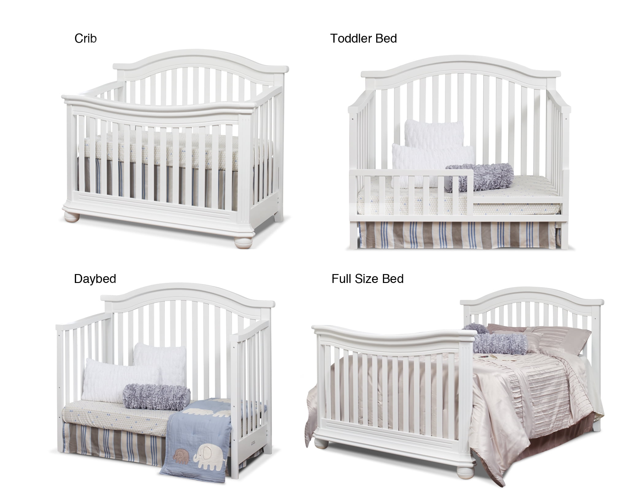 vista elite 4 in 1 crib