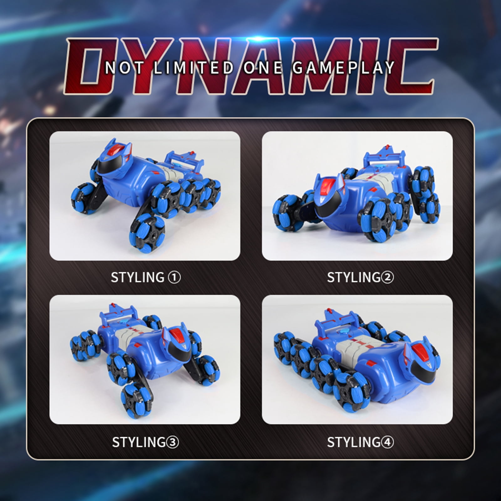 Remote  car,Remote Car Stunt And Car With Spray Stunt 8 Wheels Car 6 Batteries And Toy Dodoore And Birthday And With 3 With Led Wheels Cars With Spray Cars With Car Stunt Red 3 Battery