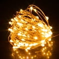 thumbnail image 1 of 100 Cadena de luces LED 5V cable de cobre alimentado por USB Hada para exteriores luces de cadena LED Navidad decoración para fiesta de boda Luz, 1 of 8