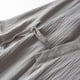 thumbnail image 3 of Minnieouse Kimono primavera verano algodón crepé camisón bata de baño media manga hogar Hotel pijamas ropa de dormir Pijama Gris Hombres/L Minnieouse AP019175-08, 3 of 6