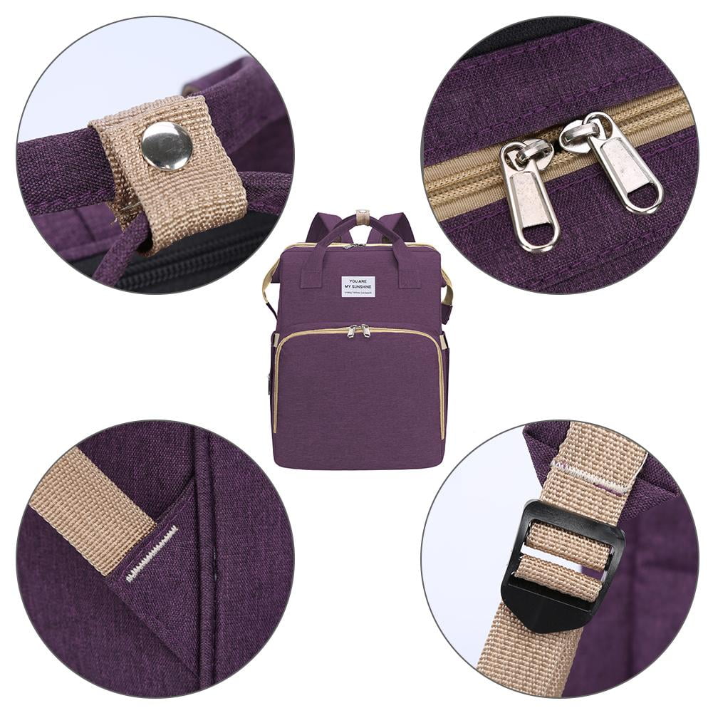 baby diaper bag with changing table