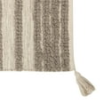 thumbnail image 2 of Redearth Boho Table Runner Placemats Set of 4, Linear Obsession Taupe, 2 of 6