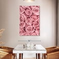 thumbnail image 3 of Elephant Stock Bouquet Of Pink Roses Wall Art - Vertical Canvas Wall Art - Living Room Wall Decor - Floral And Botanical Canvas - Pink And Decor - 32" x 48", 3 of 8
