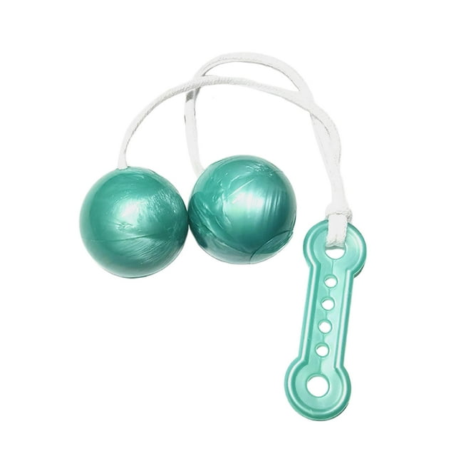 Balls On a String Swinging Ball Toys Party Noisemaker Desarrolla habilidades motoras para favores de fiesta Goodie Bag Toys Holiday Family Verde Sin Luz Zulema Bolas de columpio