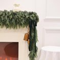 thumbnail image 6 of 10Pcs 20"x8" Velvet Christmas Tree Bows, Vintage Ribbon Tree Topper Bows, Ornaments for Staircase Garland Wreath Holiday Home DIY Crafts Christmas Decorations( Deep Green ), 6 of 11