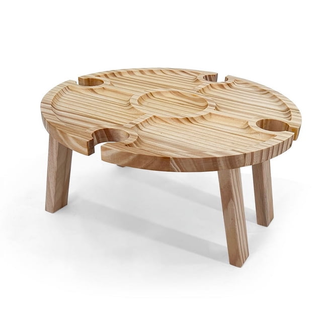 Mesa plegable para exteriores, mesa pequeña para barbacoa, mesa de picnic plegable para exteriores