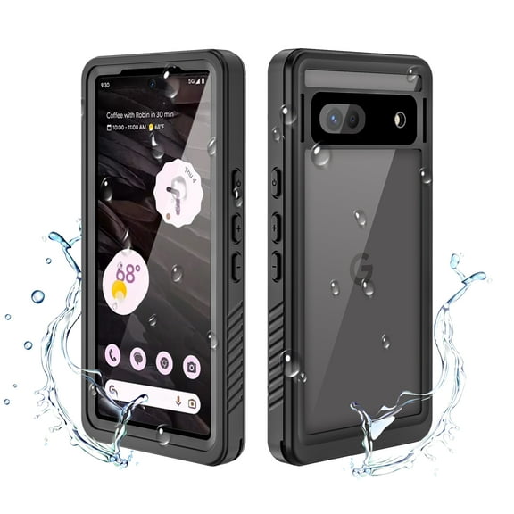 ELEHOLD Waterproof Rugged Case for Google Pixel 7a,Built-in Screen Protector 360? Full-Body Protection Shockproof Dustproof Waterproof Anti-Scratch Durable Case for Google Pixel 7A