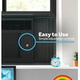 thumbnail image 6 of GE® 5,000 BTU, 115V Mechanical Window Air Conditioner, Covers up to 150 sq ft., Black, 6 of 8