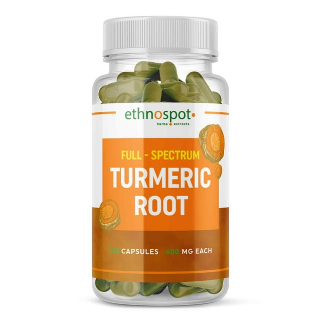 Full Spectrum Turmeric Root With Black Pepper For Increased